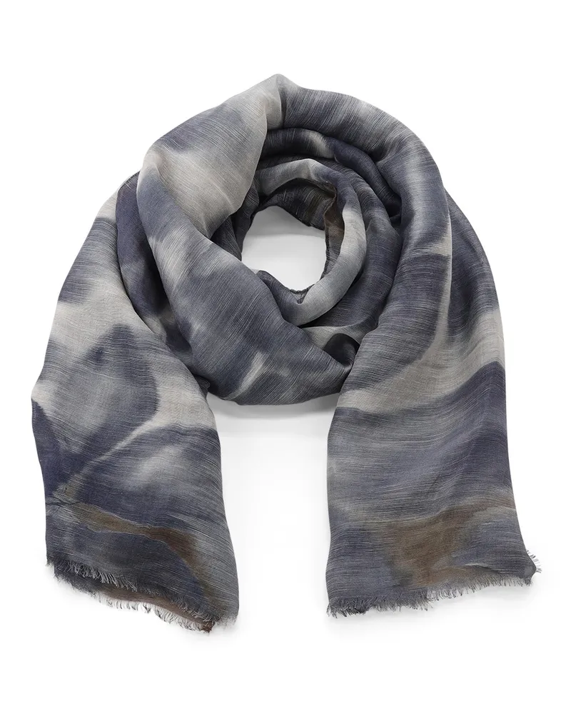 Altea Tuch aus Leinenmix Blau