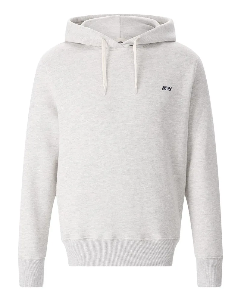 AUTRY Hoodie mit Logo-Stickerei Grau