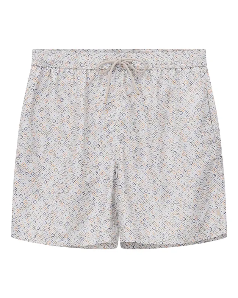 Paul & Shark Badeshorts mit Muster Multicolor