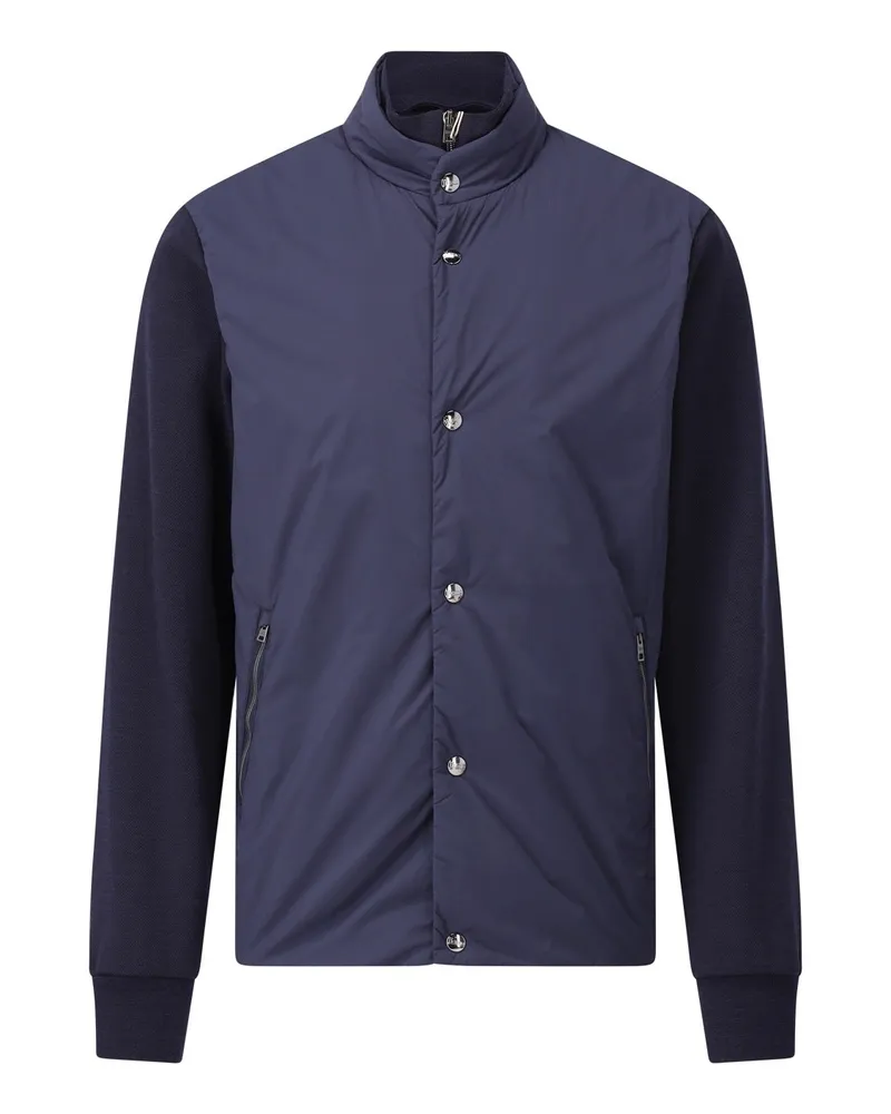 Herno Strickjacke mit herausnehmbarer Blende Dunkelblau