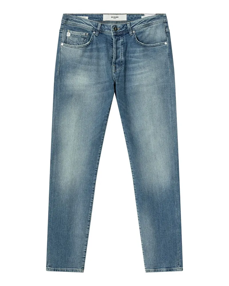 Goldgarn Tapered-Fit Jeans Blau