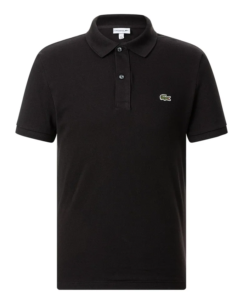 Lacoste Slim-Fit Poloshirt aus Baumwolle Dunkelbraun
