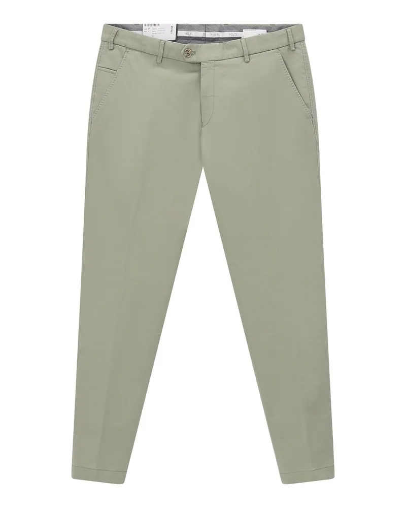 Hiltl Chinohose aus Baumwolle Grün