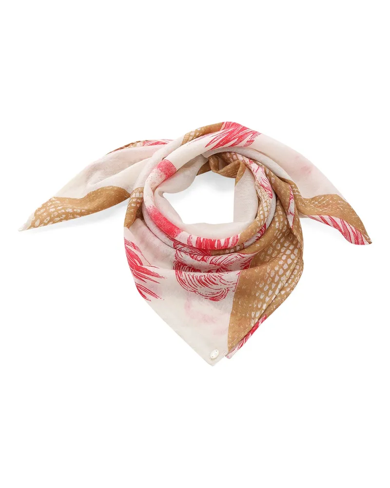Friendly Hunting Tuch aus Kaschmir Creme