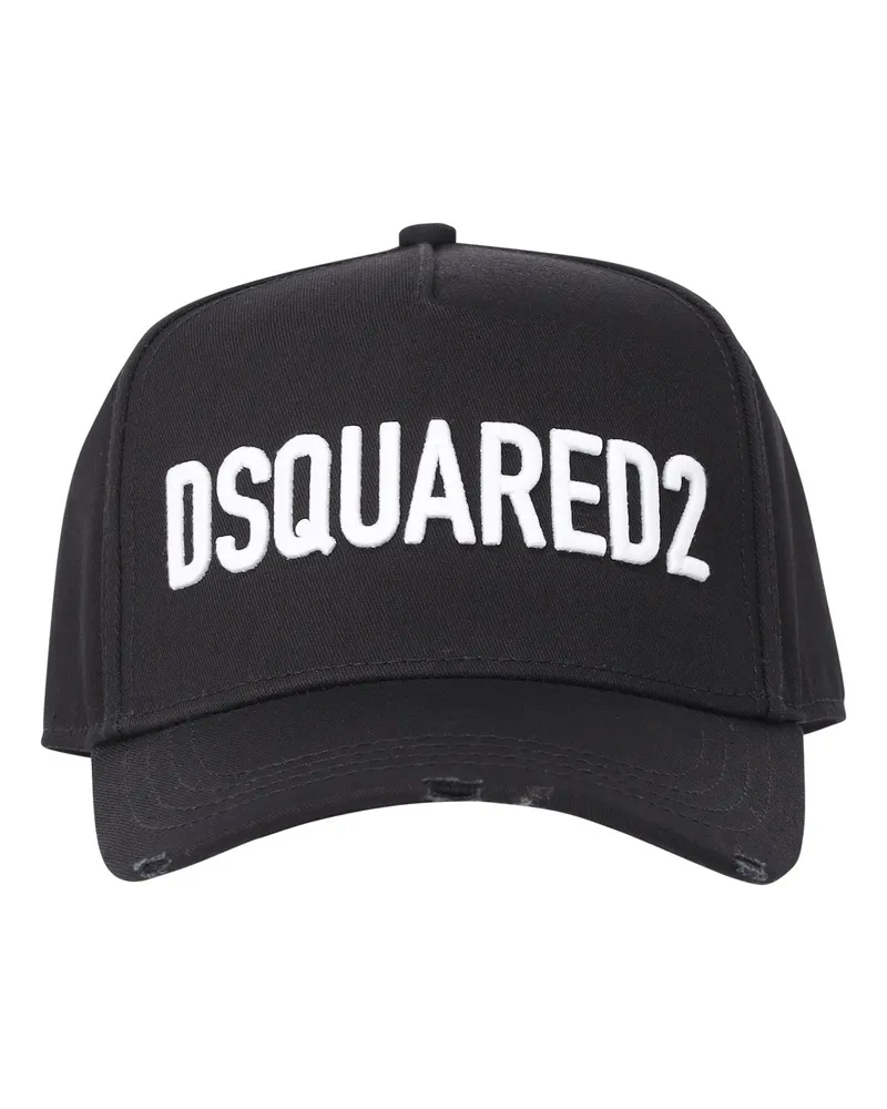 Dsquared2 Cap mit Logo Schwarz