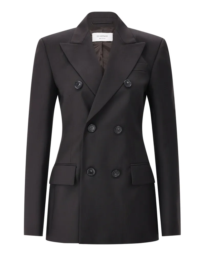 SPORTMAX Doppelreihiger Blazer Adamo Dunkelbraun