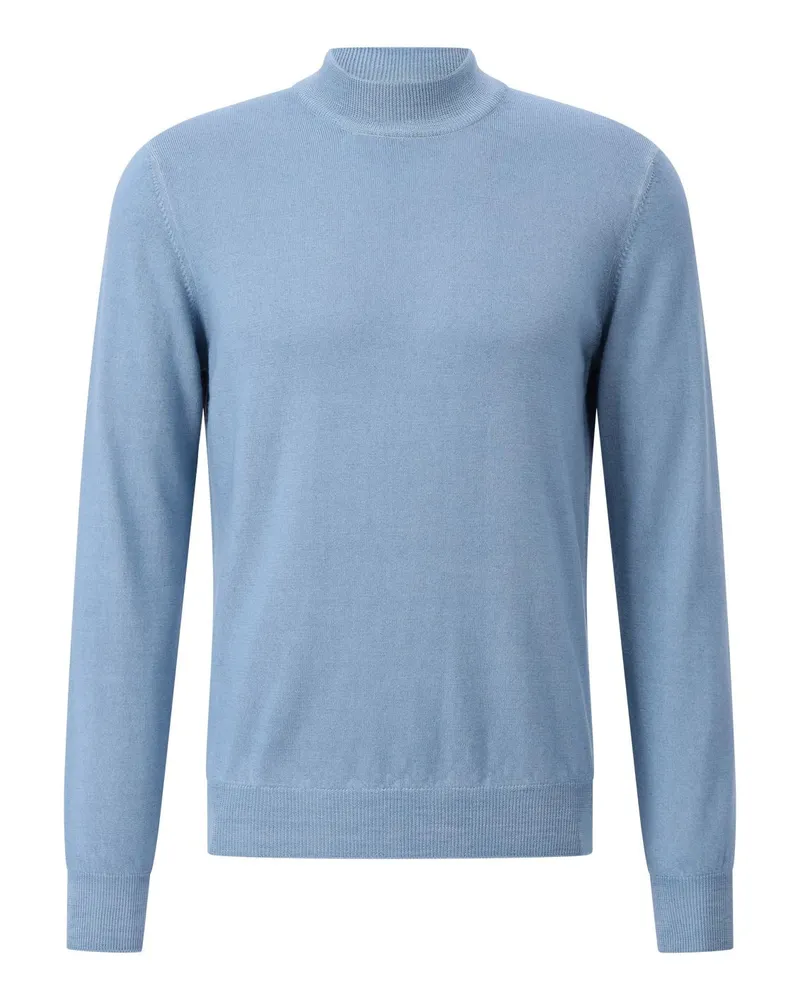 Gran Sasso Strickpullover aus Wolle Hellblau