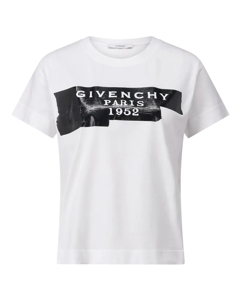 Givenchy T-Shirt mit 3D-Logoprint Weiß