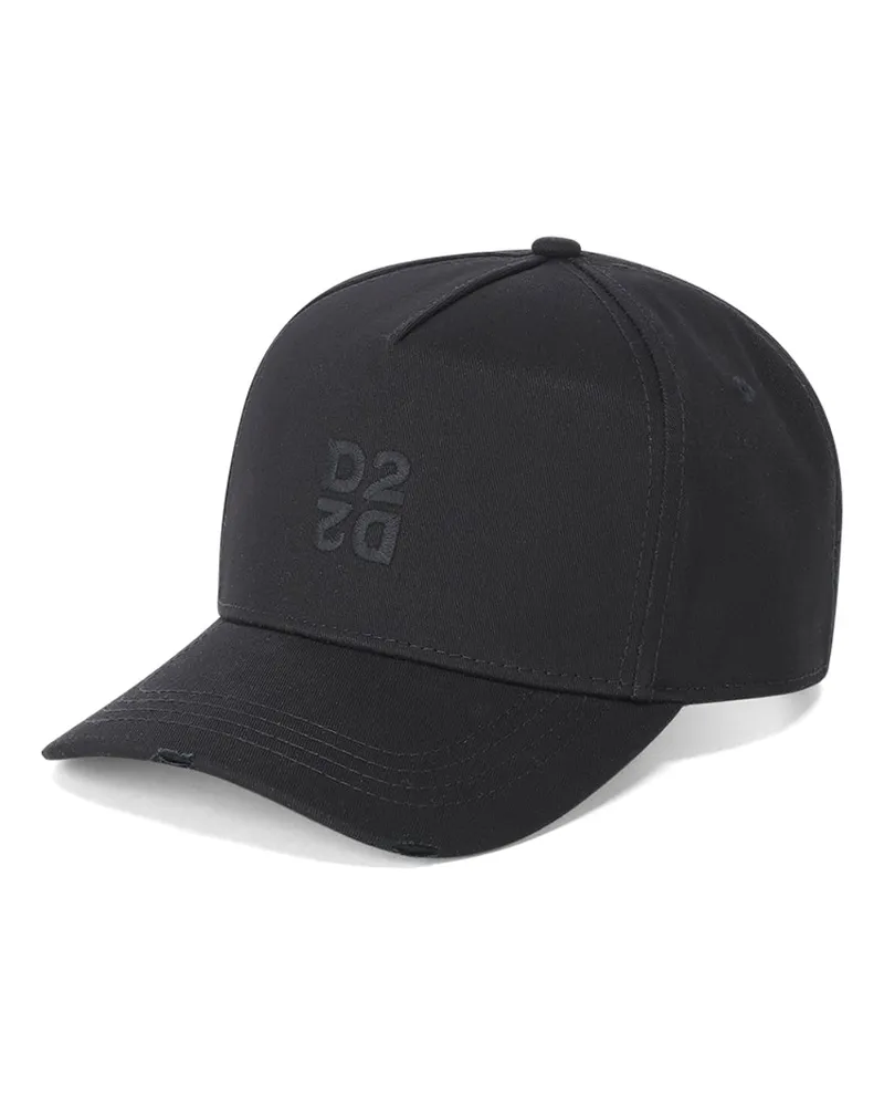 Dsquared2 Cap mit Logo Schwarz
