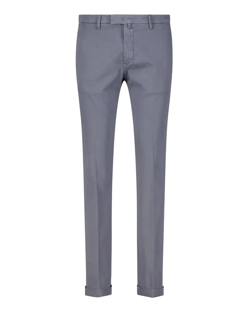 Briglia 1949 Slim-Fit Chinohose Grau