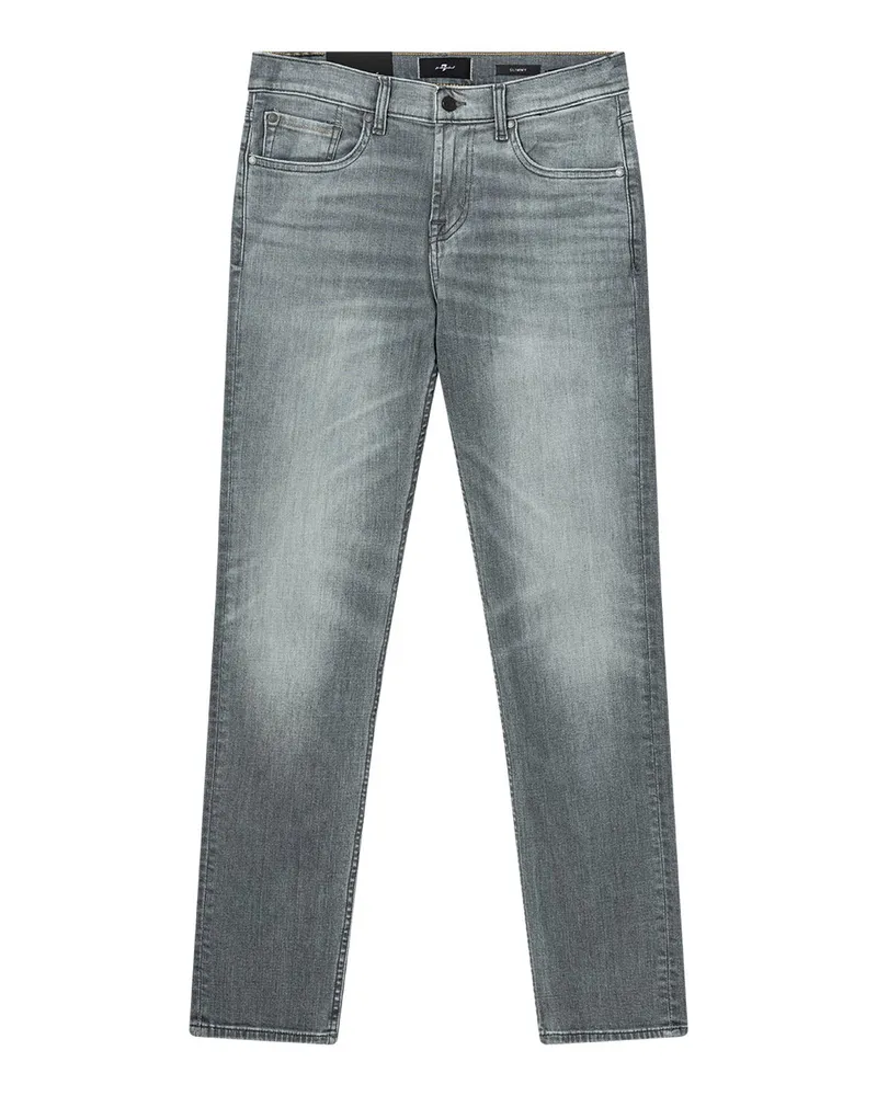 7 for all mankind Slim-Fit Jeans Grau