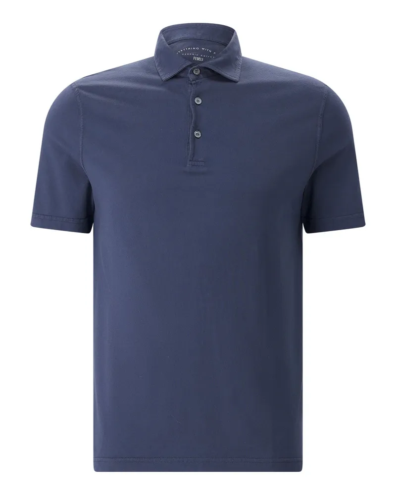 Fedeli Poloshirt Zero Dunkelblau