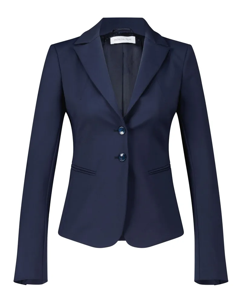 Patrizia Pepe Taillierter Blazer Dunkelblau