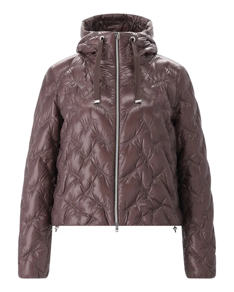 Herno Leichte Steppjacke mit Daunen Braun