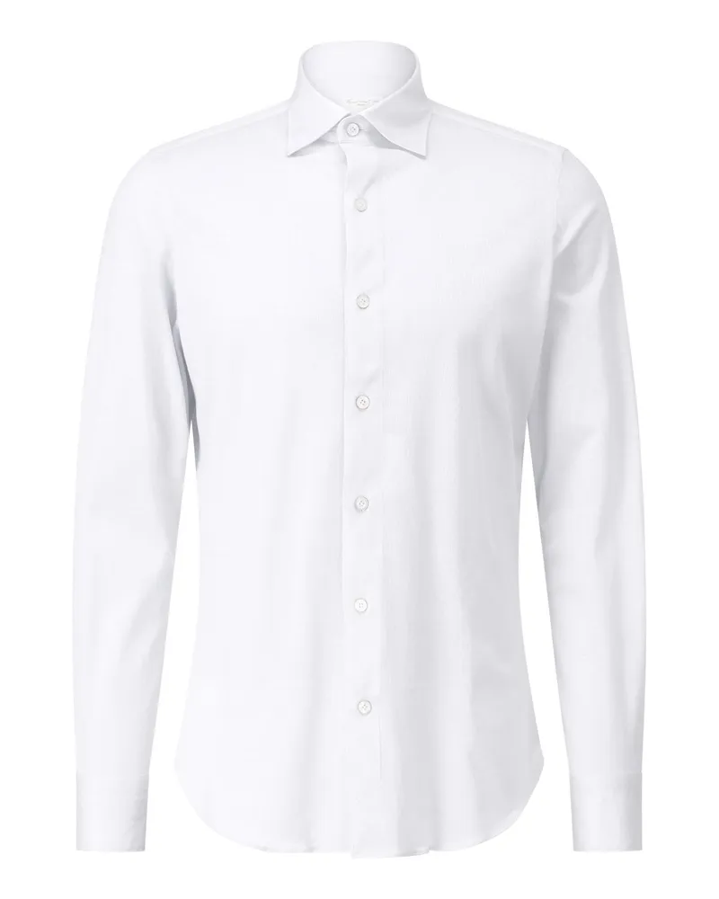 Finamore 1925 Slim-Fit Hemd Luigi Toronto Weiß