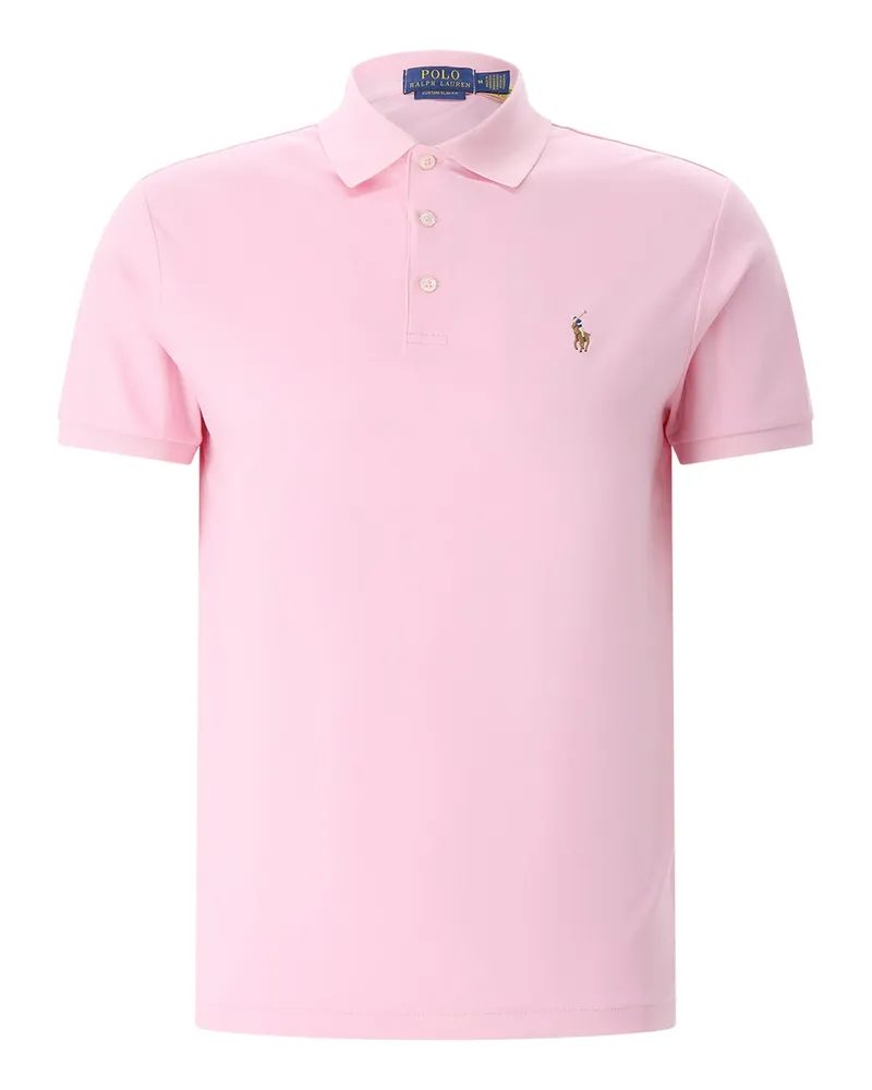 Ralph Lauren Custom Slim-Fit Poloshirt Rosa