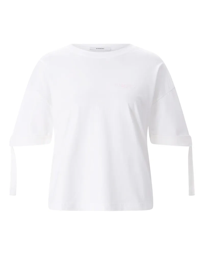 Givenchy T-Shirt aus Baumwolle Weiß