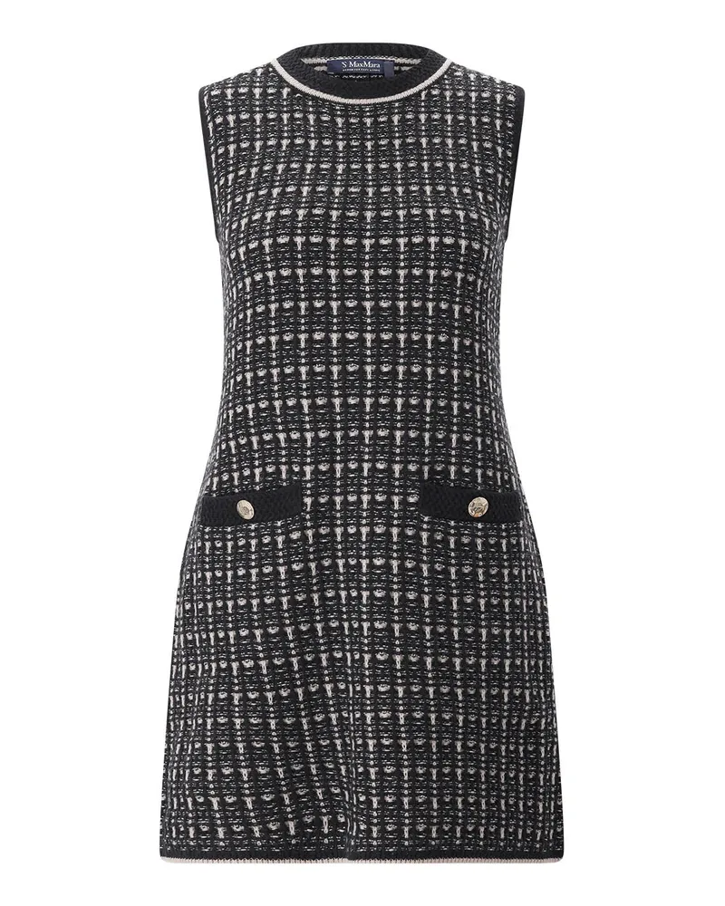 Max Mara Minikleid Diva aus Wolle & Kaschmir Schwarz