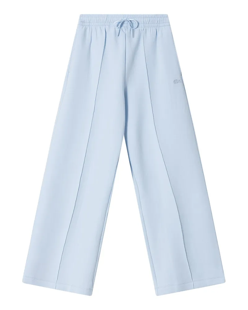 Lacoste Sweatpants aus Baumwoll-Mix Hellblau