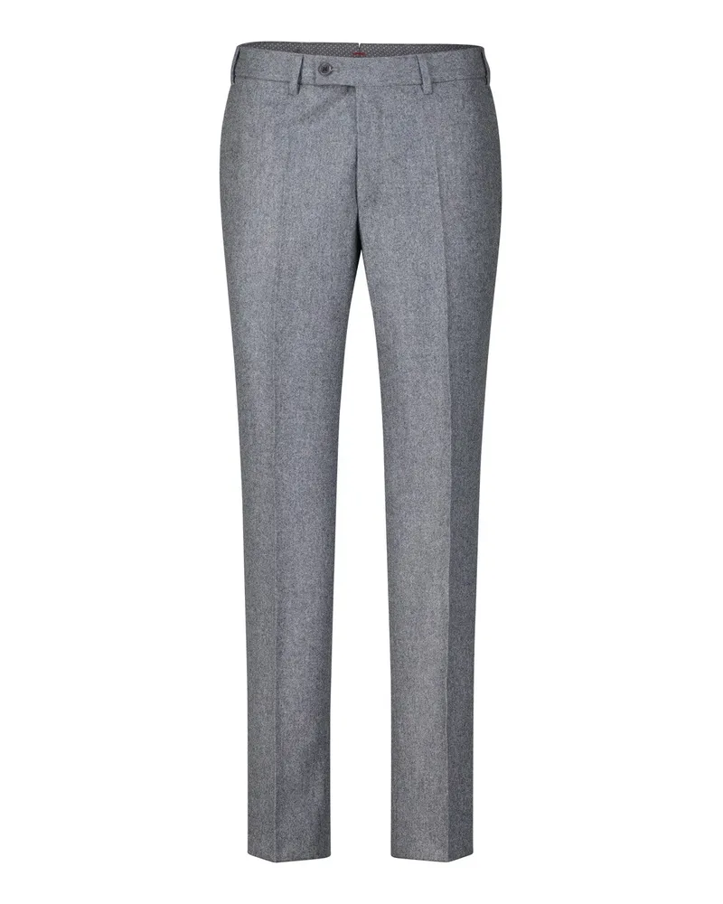 Hiltl Hose aus reiner Schurwolle Grau