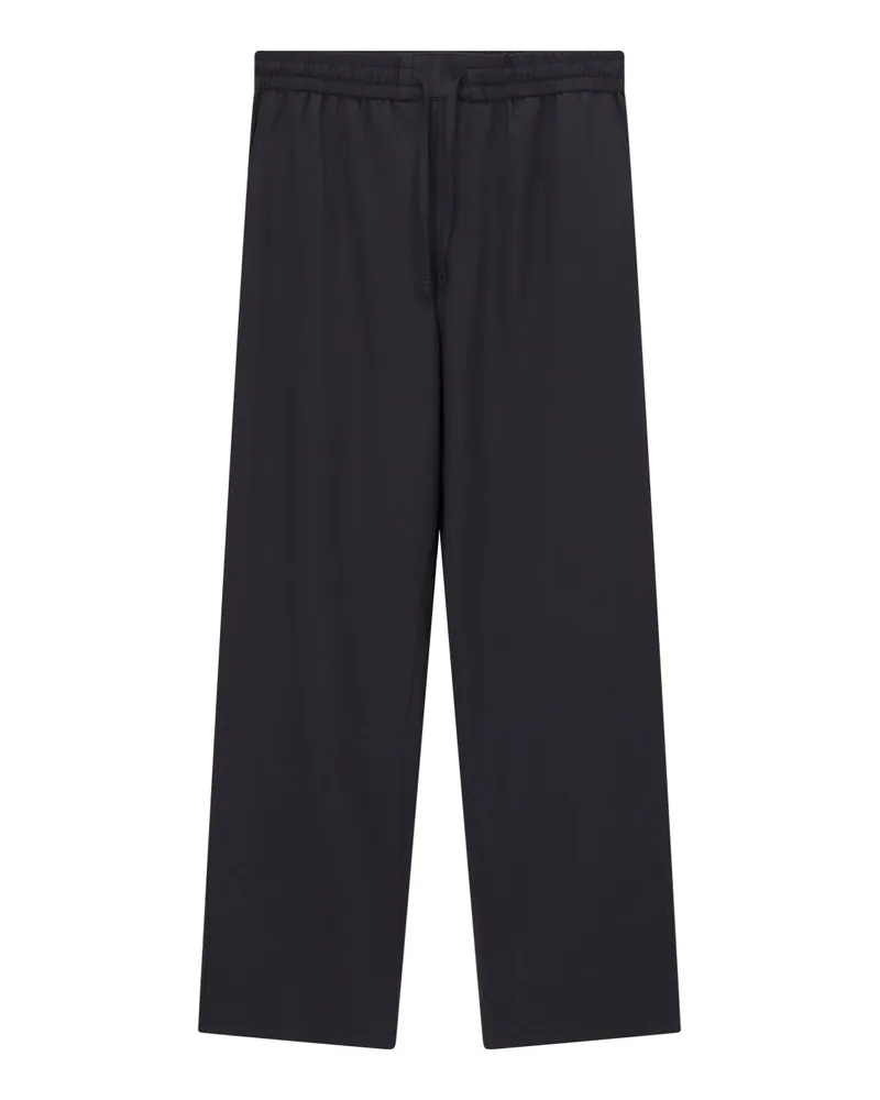 AMI Paris Hose aus Wolle Schwarz