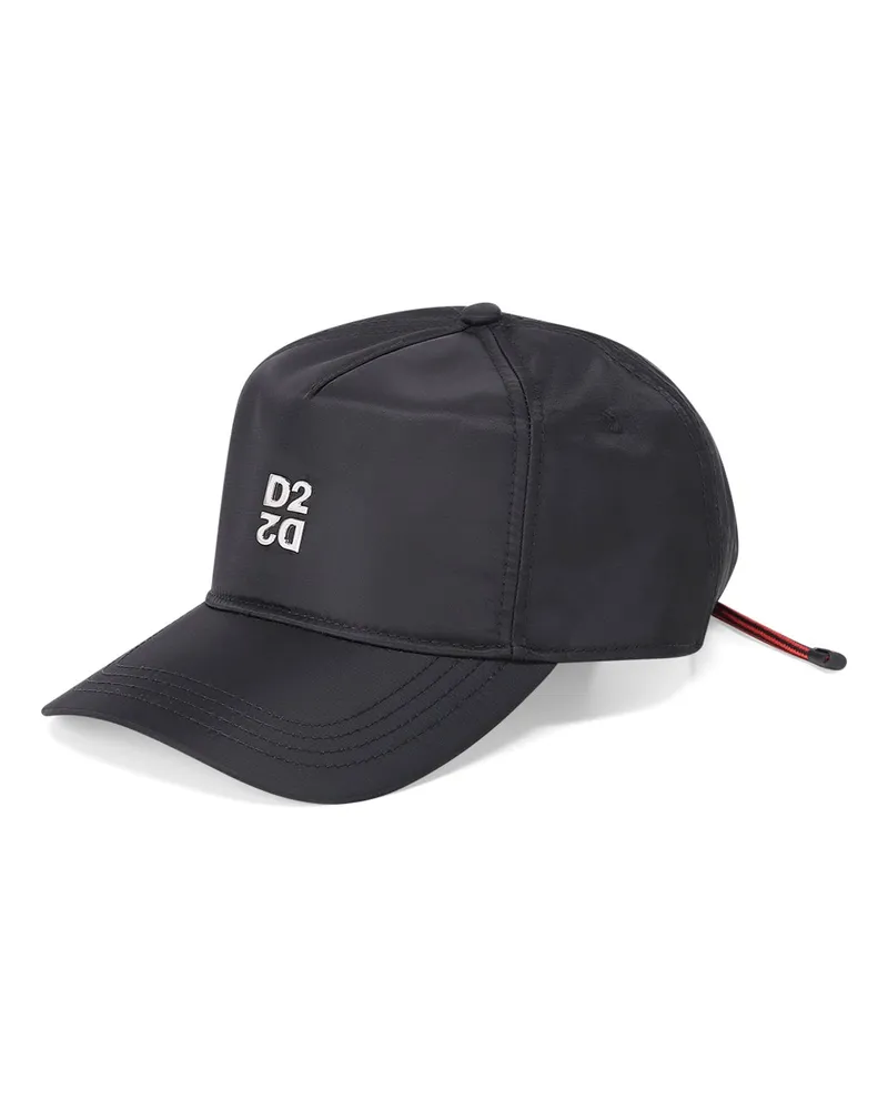 Dsquared2 Cap aus Baumwoll-Mix Schwarz