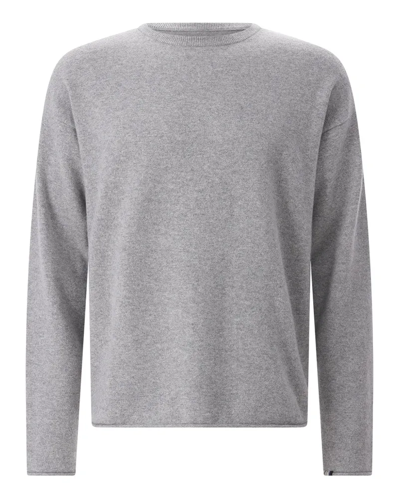 extreme cashmere Pullover Paolo aus Kaschmir-Mix Grau