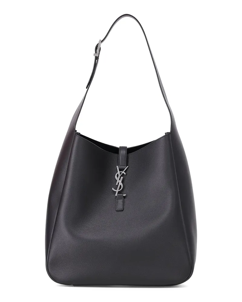 Saint Laurent Umhängetasche aus Leder Schwarz