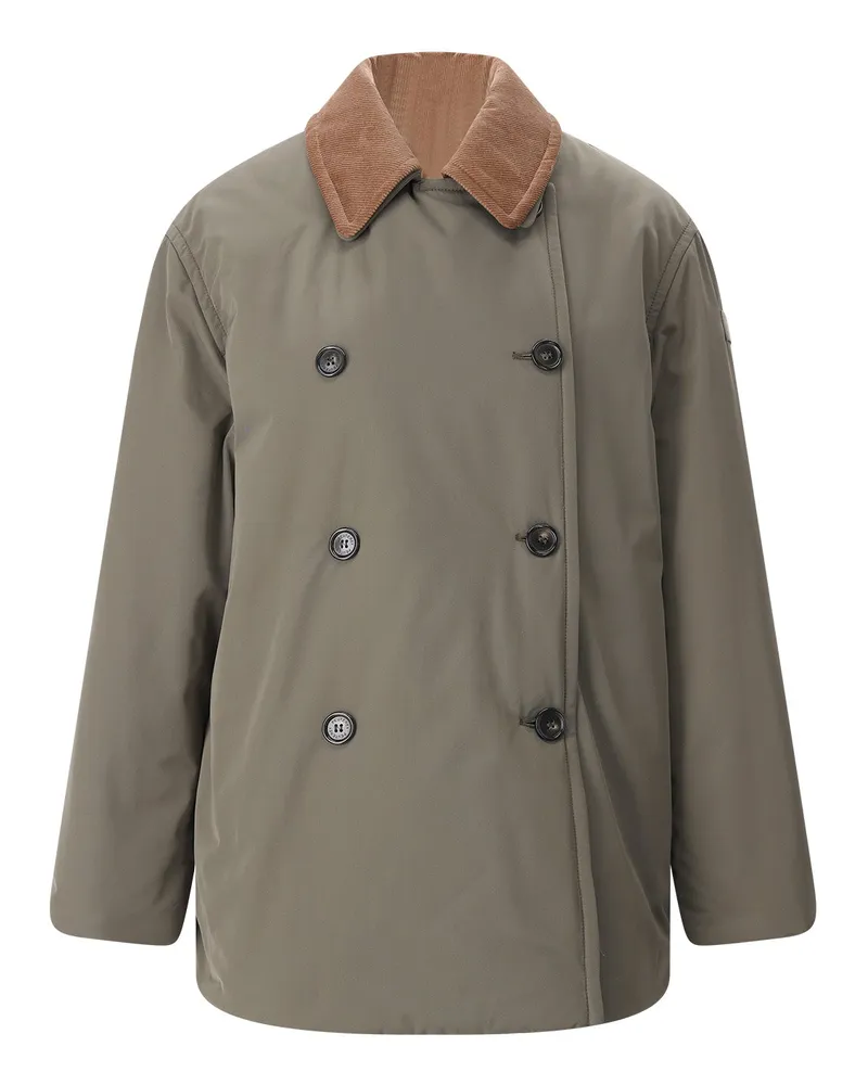 Peuterey Jacke Kewin aus Baumwoll-Mix Grün