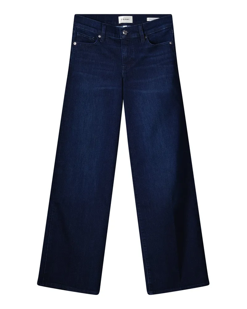 Frame Denim Jeans Le Slim Palazzo Blau
