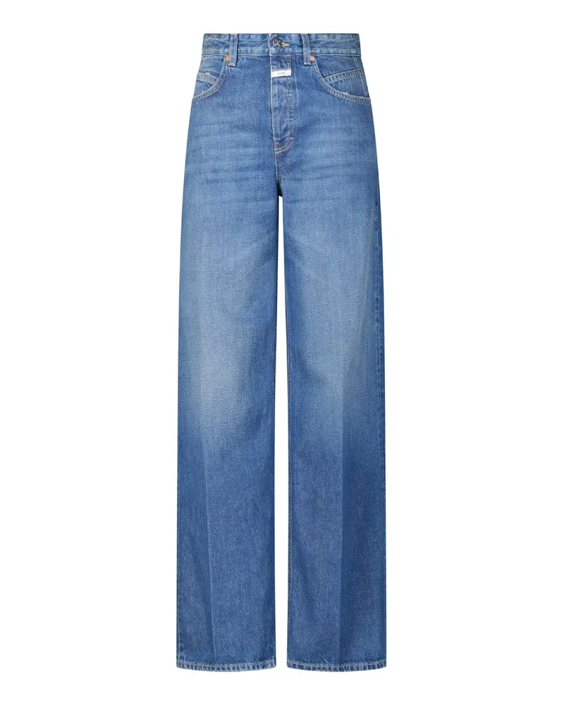 Closed Wide Jeans Nikka Blau