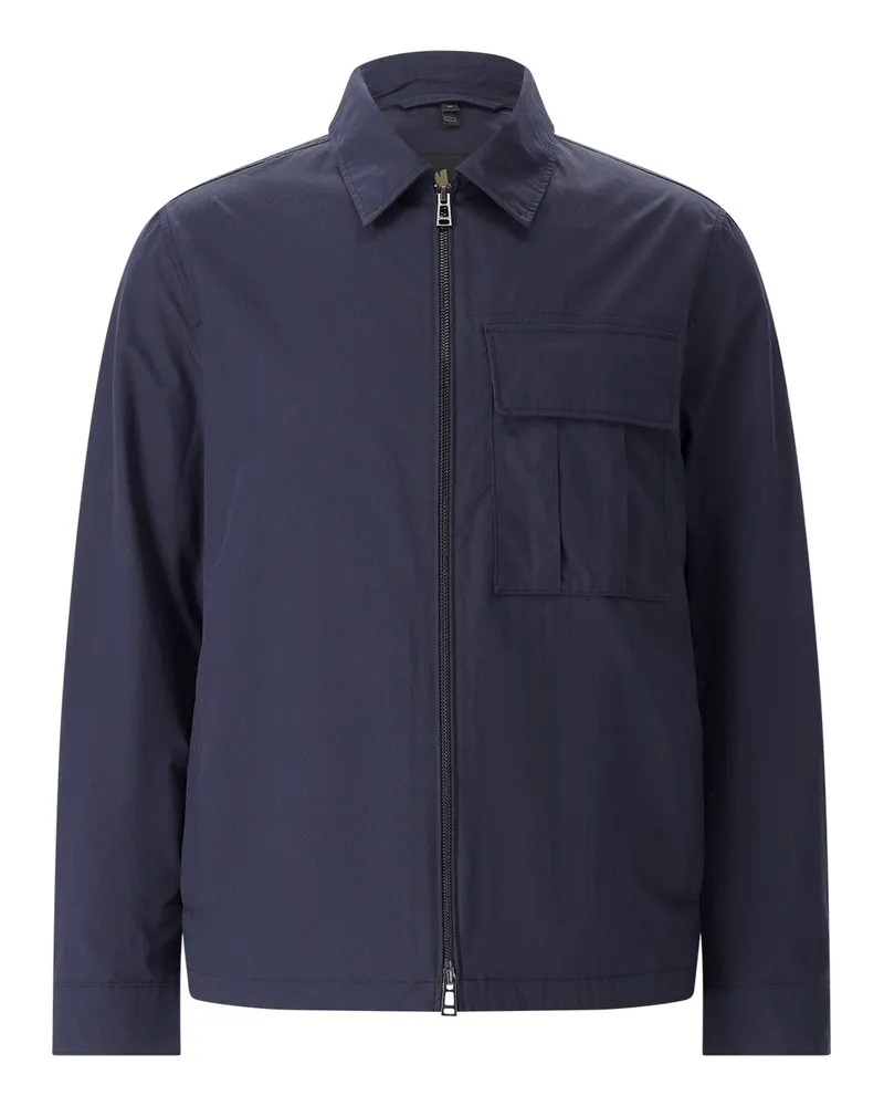 Belstaff Jacke mit Logo Dunkelblau