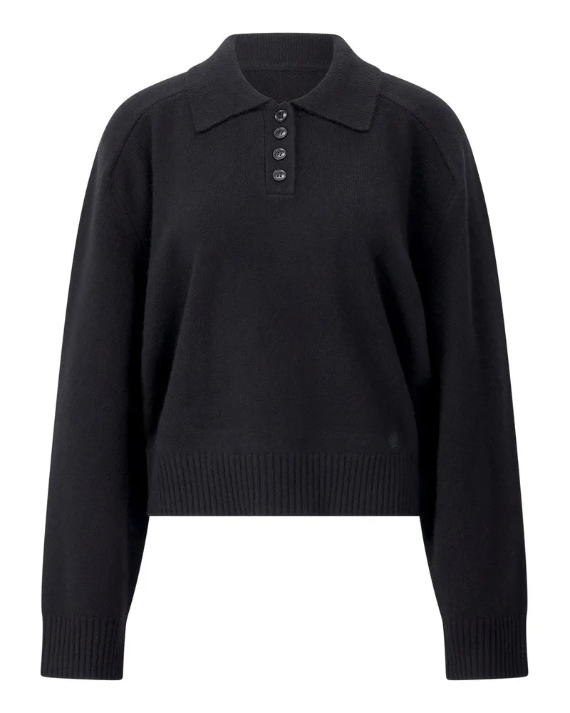 LOULOU Pullover Homere aus Kaschmir Schwarz