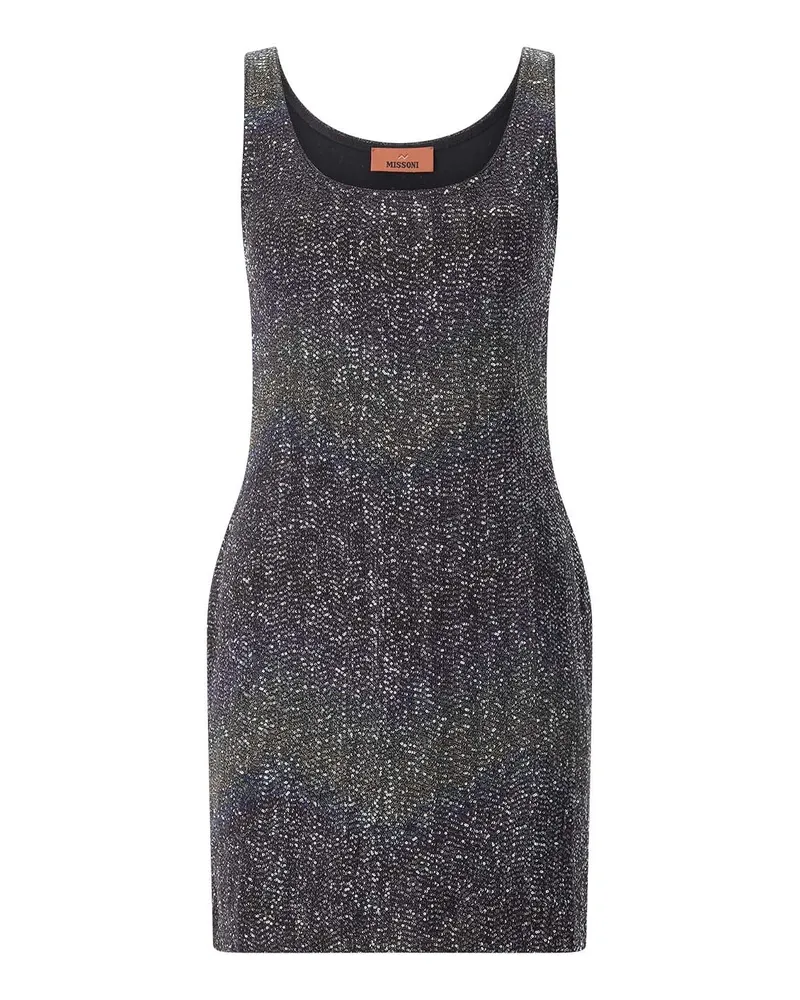 Missoni Minikleid mit Pailletten Multicolor
