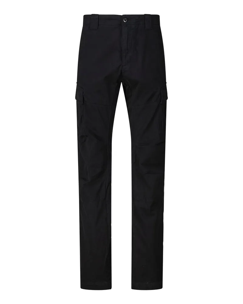 C.P. Company Cargohose mit Logo-Detail Schwarz