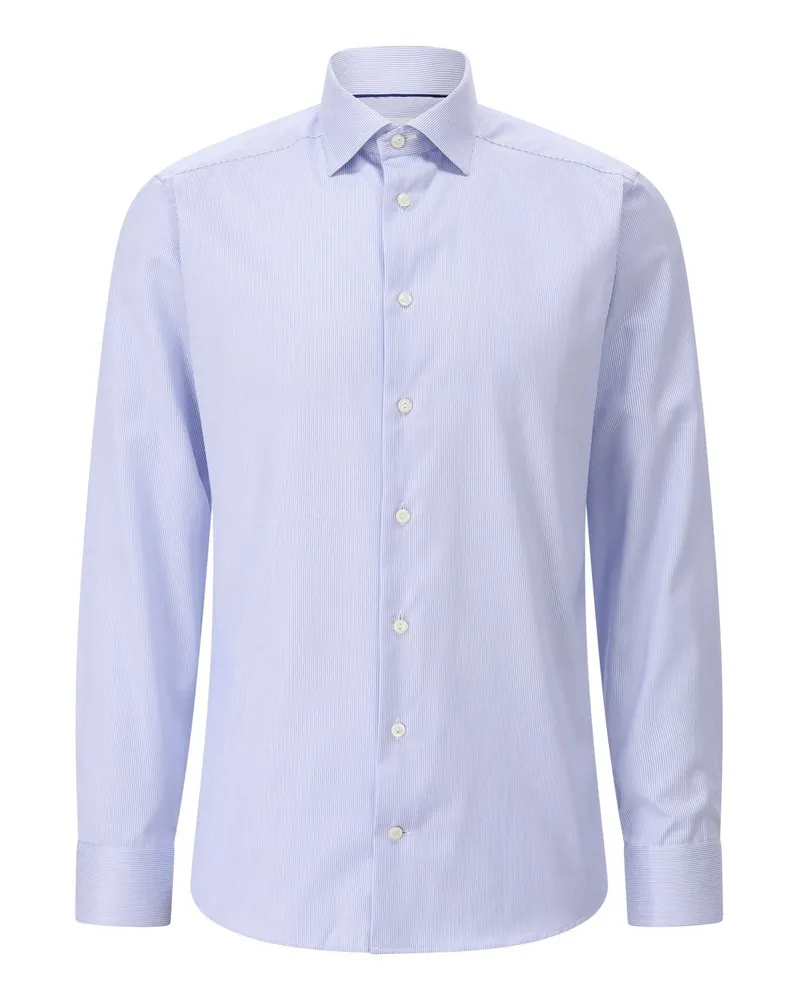 Eton Slim-Fit Twillhemd Hellblau