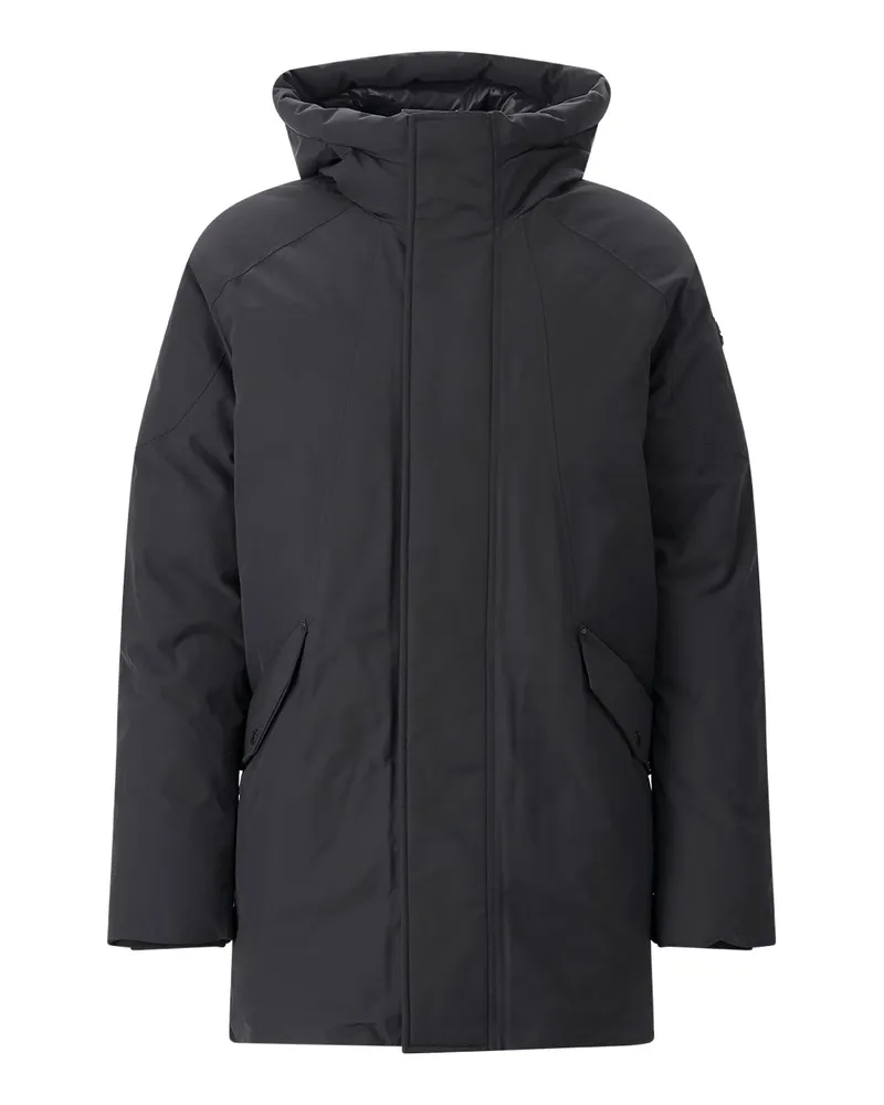 Moose Knuckles Parka mit Daunen Schwarz