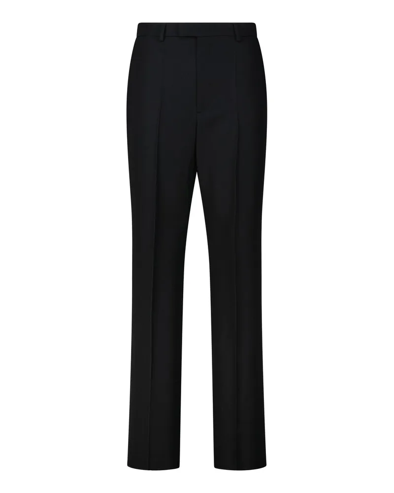 Valentino Garavani Stoffhose aus Wolle Schwarz