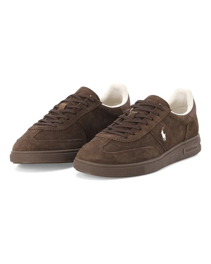 Ralph Lauren Sneaker aus Rindsleder Braun
