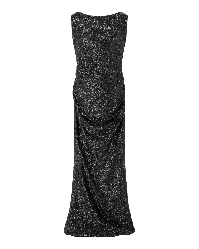 Chiara Boni Langes Paillettenkleid Nima Schwarz