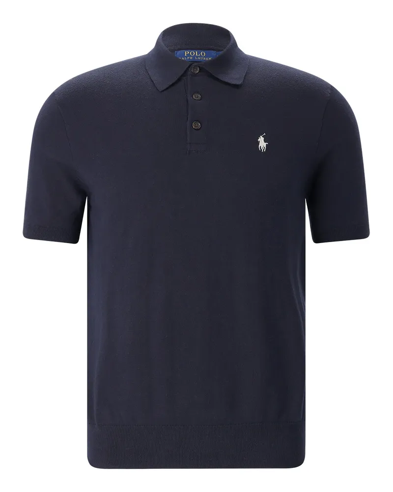 Ralph Lauren Poloshirt mit Logo Schwarz