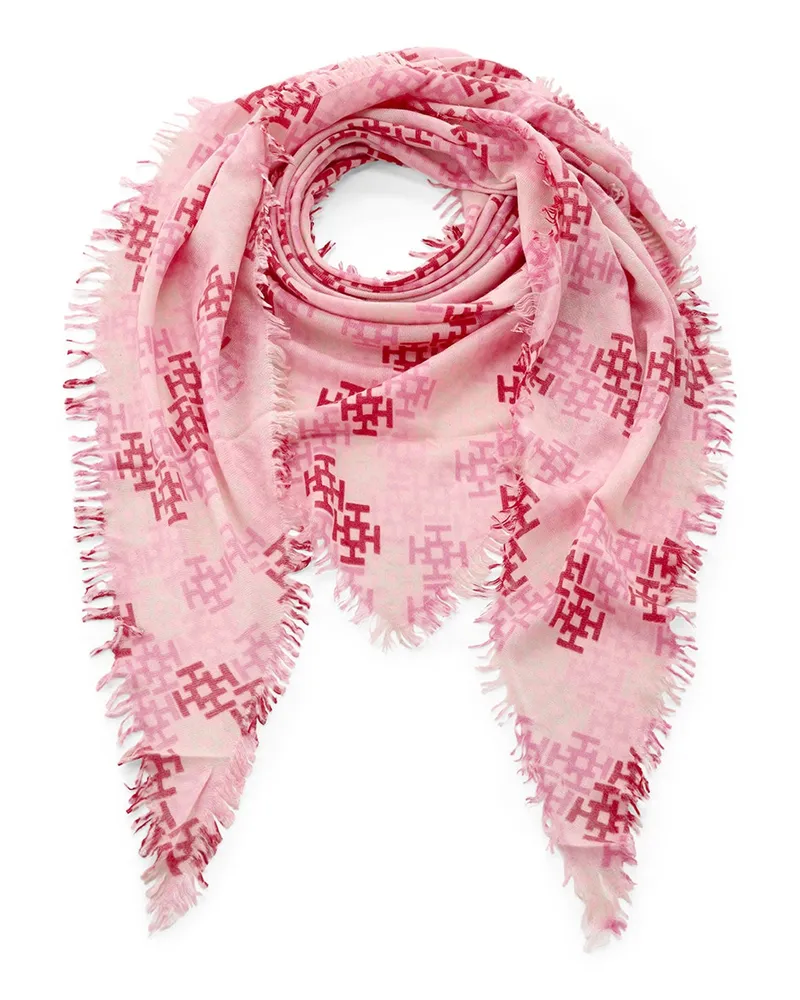 hemisphere Schal aus Kaschmir & Wolle Rosa