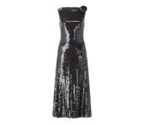 Midikleid mit Pailletten