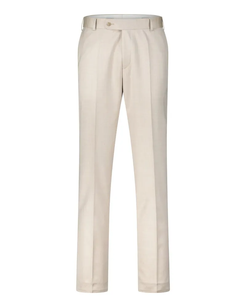 Wilvorst Anzughose aus Wollmischung Beige