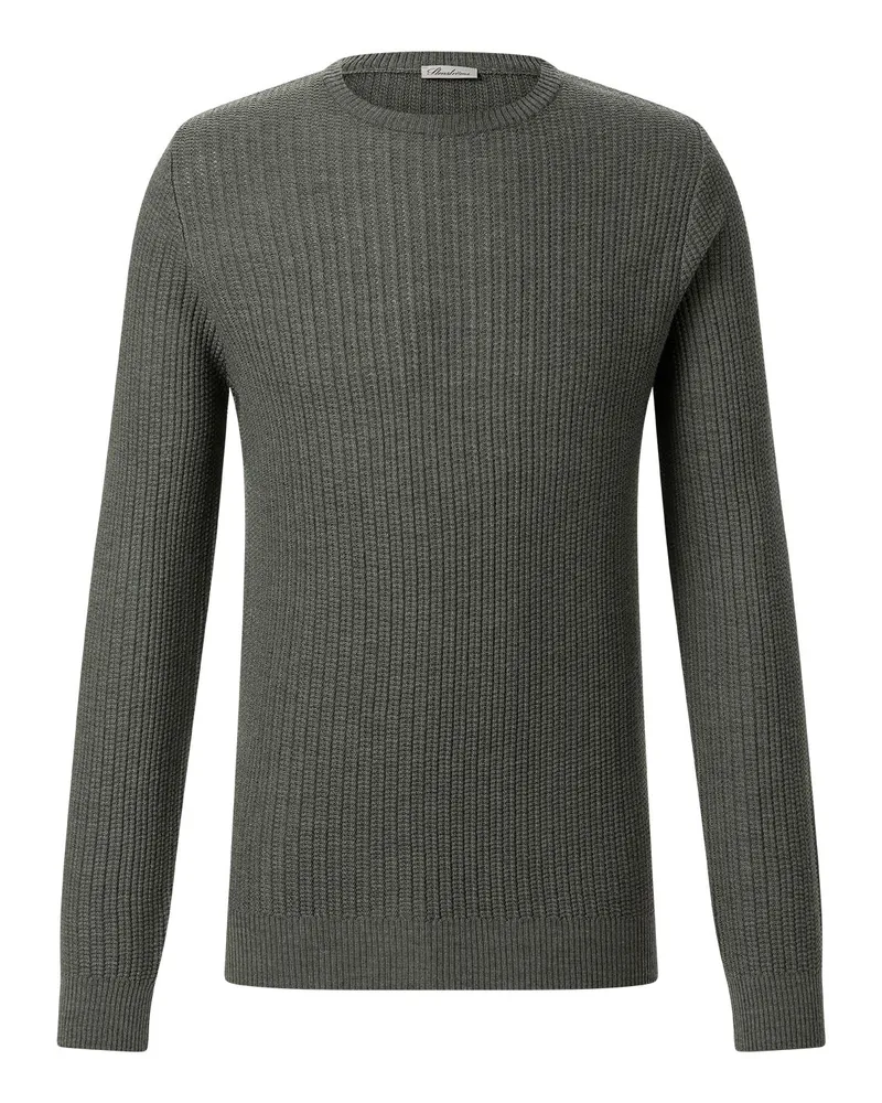 Stenströms Pullover aus Merinowolle Dunkelgrün