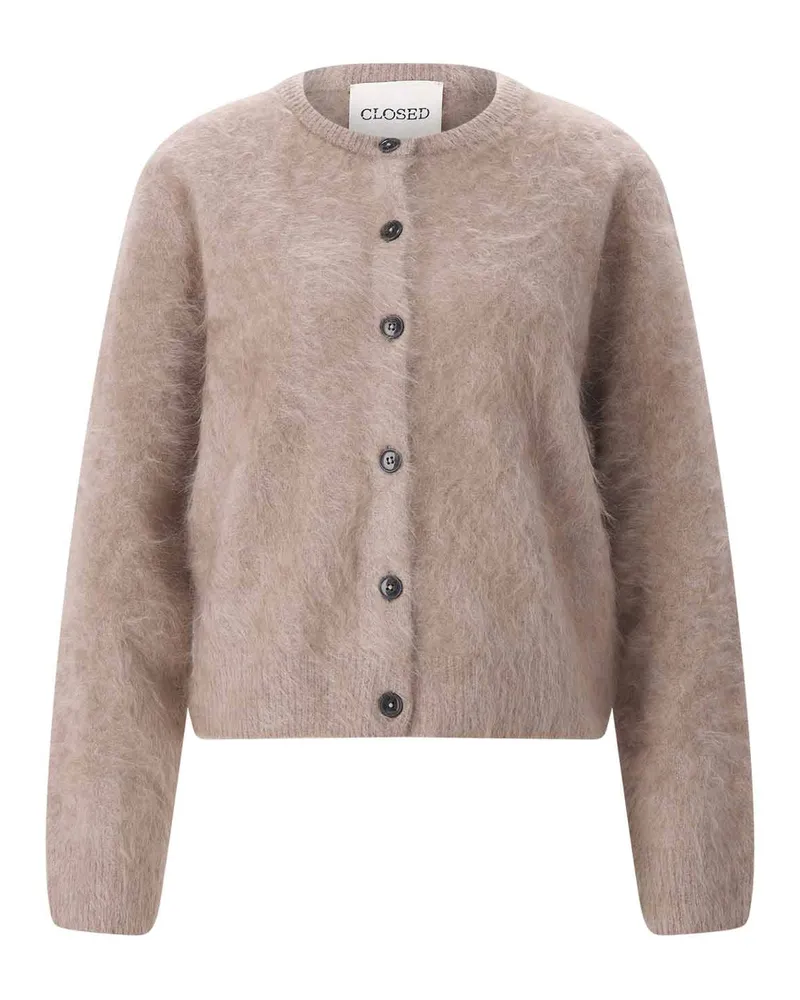 Closed Strickjacke aus Kaschmir Beige