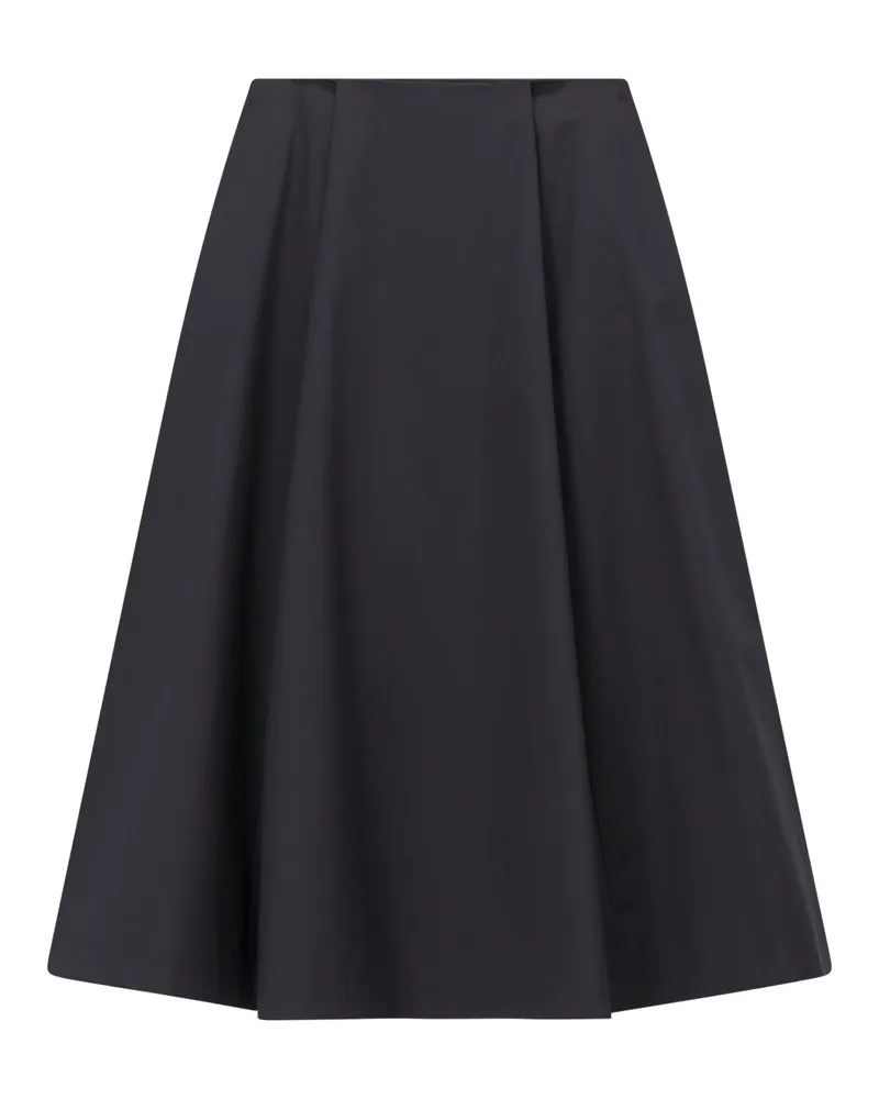 MEIMEIJ Midirock aus Baumwolle Schwarz