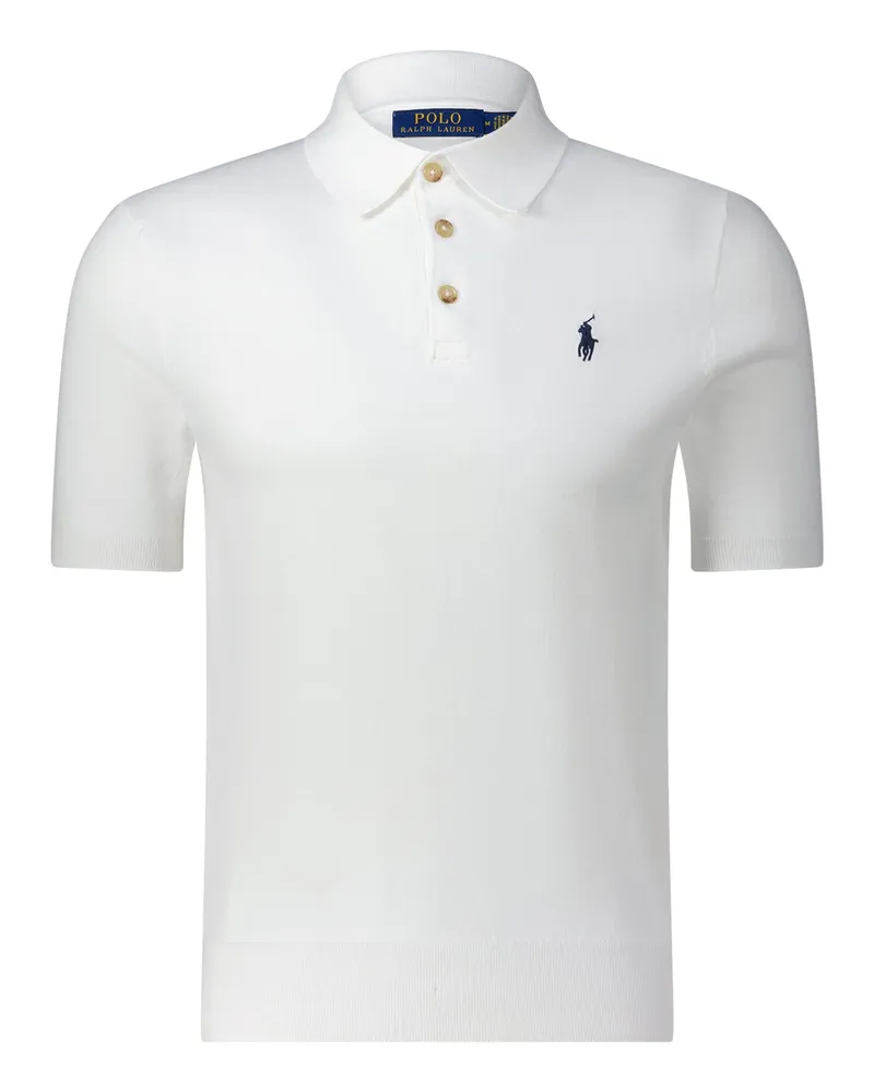 Ralph Lauren Poloshirt mit Logo Weiß