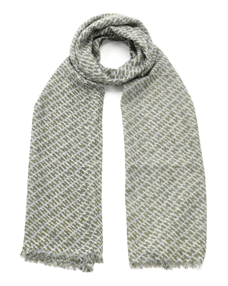 hemisphere Tuch aus Kaschmir & Seide Grün