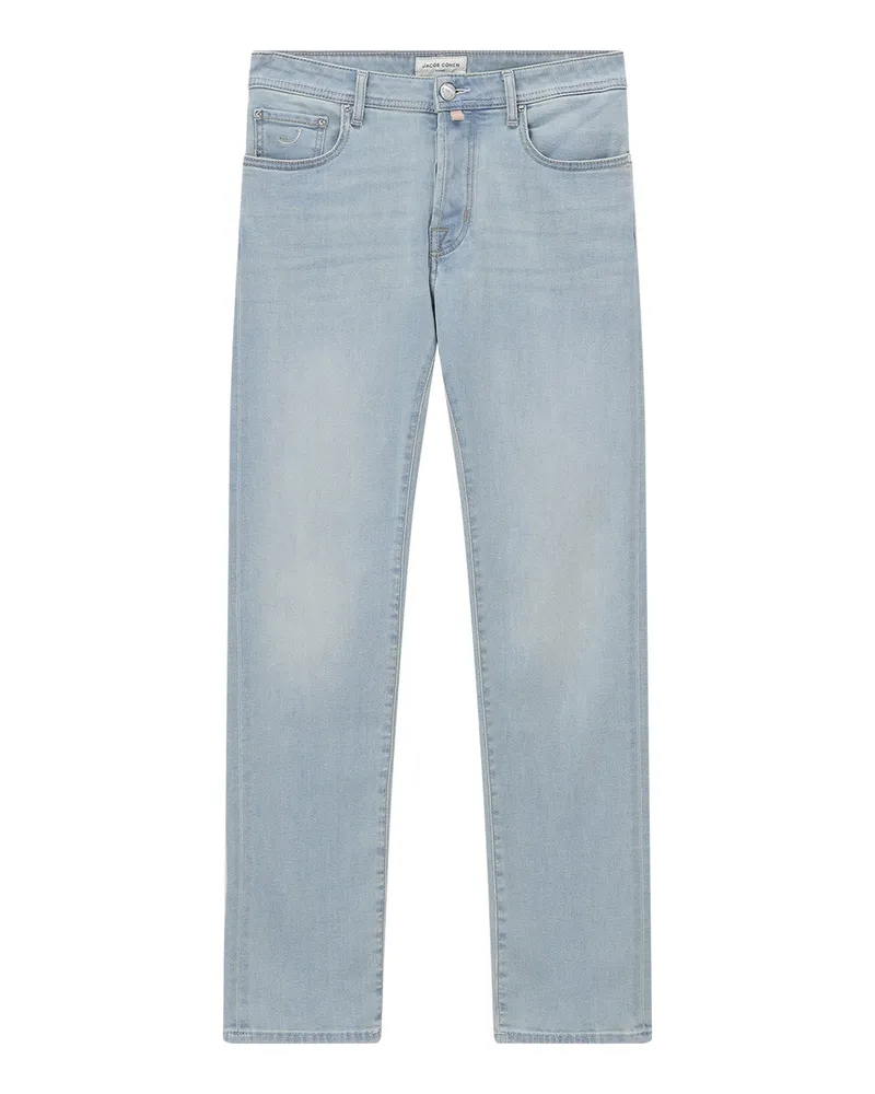 Jacob Cohën Slim-Fit Jeans Bard Hellblau